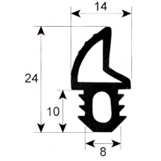 Уплотнитель дверей для A6/8/9/4U GUA30002